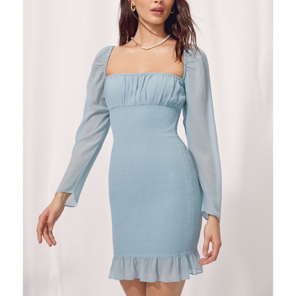WILFRED | S Ballad Mini Dress Long Sleeve Tempest